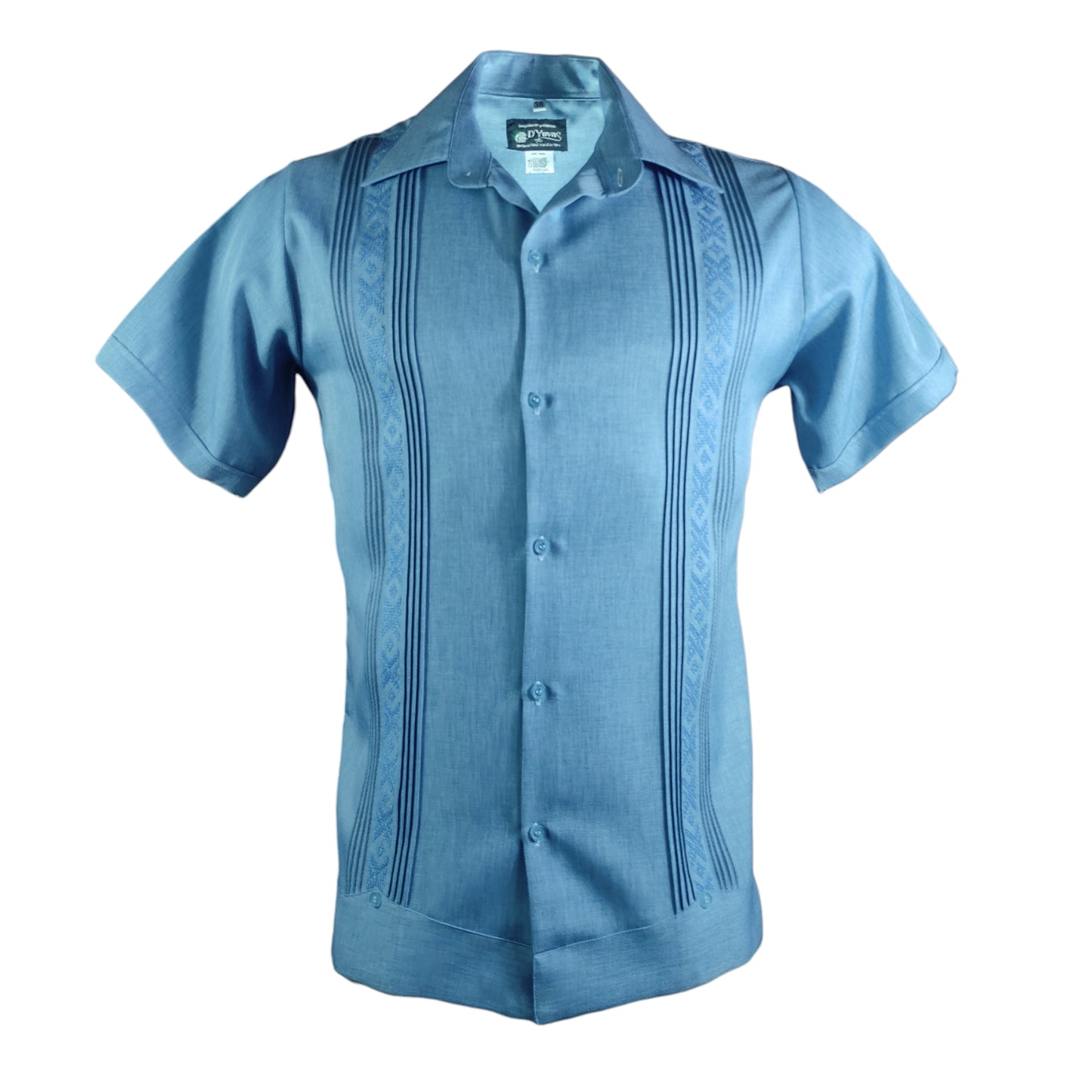 Guayabera Yucateca con Bordados, Camisa Mexicana D'yuvas