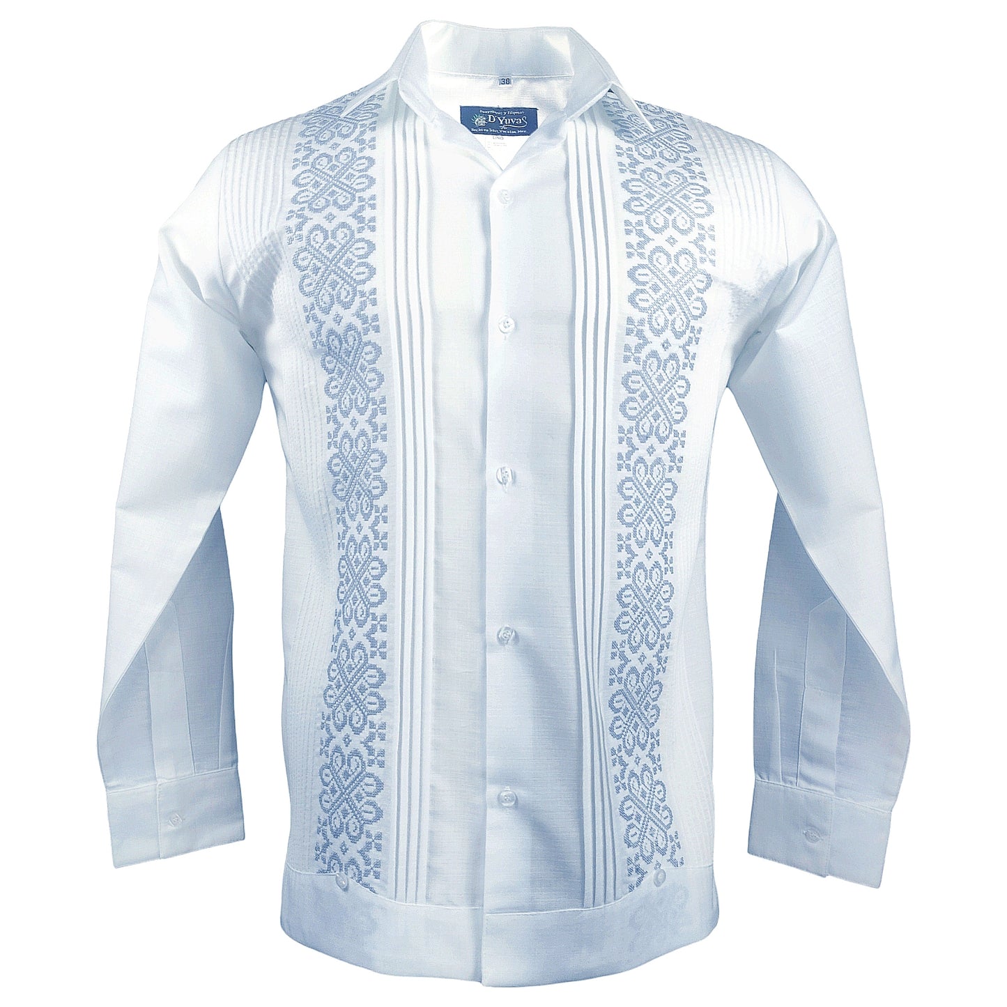 Guayabera Yucateca, Guayabera Mexicana, Manga Larga, Guayabera D´Yuvas